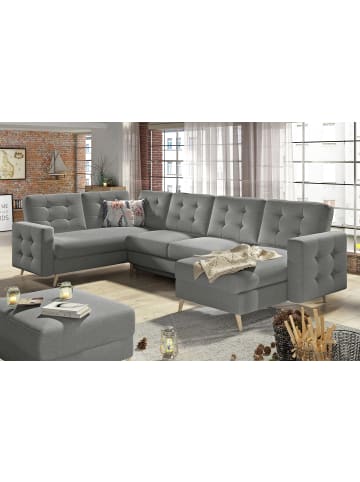 MF Design Ecksofa Thor  in Webstoff Grau in Grau -  (L) 320 x (B) 320 x (H) 90 cm