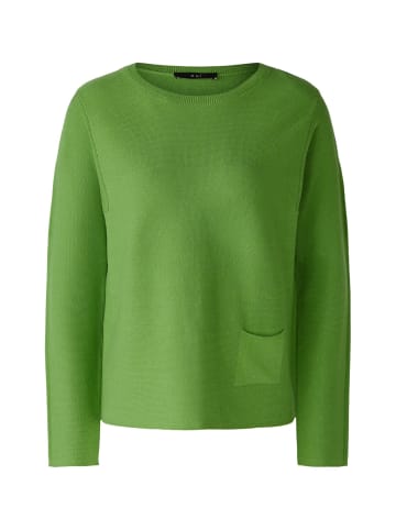 Oui Pullover KEIKO 100% Bio-Baumwolle in green