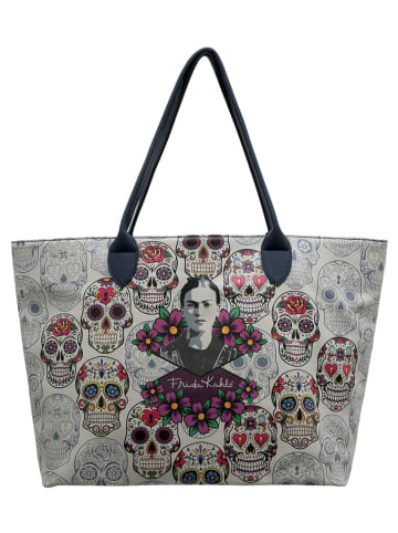 Dogo Weekender Umhängetasche - Remembrance Of Frida Kahlo in Grau