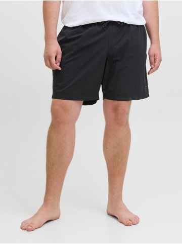 JACK & JONES PLUS Badeshorts in Black