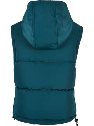 Urban Classics Urban Classics Damen Ladies Recycled Twill Puffer Vest in jasper