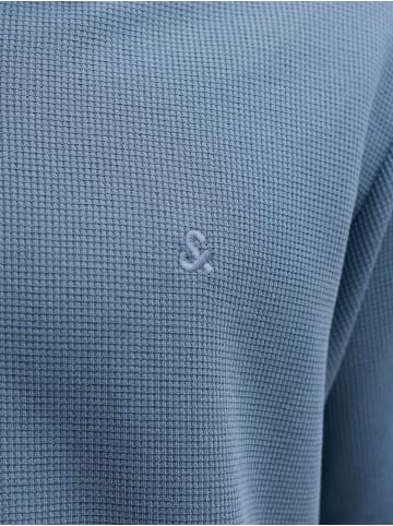 JACK & JONES PLUS Poloshirt in Blue Mirage