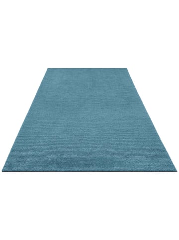 Mint Rugs Kurzflor Teppich Supersoft Petrolblau