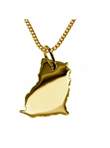 Schmuckador Halskette 50cm Ghana in gold