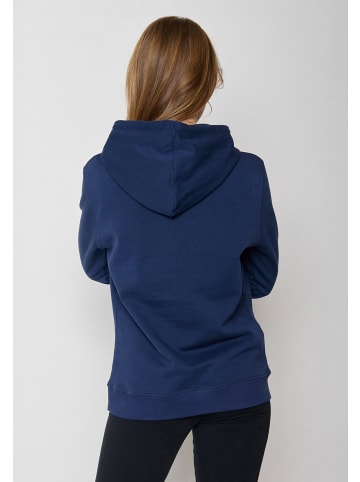 GreenBomb Hoodie Bike Cats Basket in Marineblau