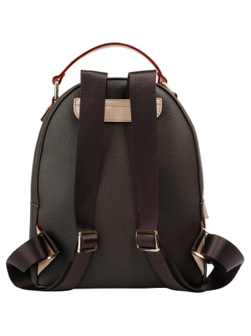 Bugatti Rucksack ELLA Kunstfaser in dunkelbraun