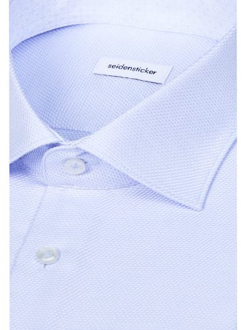Seidensticker Business Hemd Slim in Hellblau