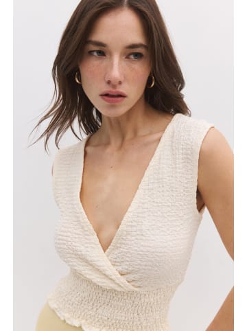 NO MATTER WHAT Blouse in Creme