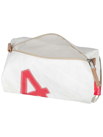 360 grad Kulturbeutel Tonne in Zahl Rot