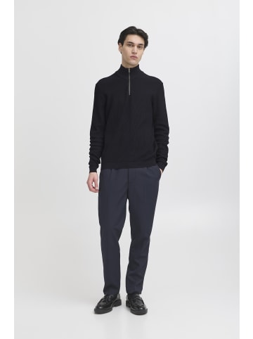 CASUAL FRIDAY Troyer CFNOAR structured halfzip knit in Blau