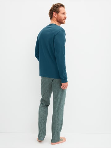 Calida Pyjama in deep petrol