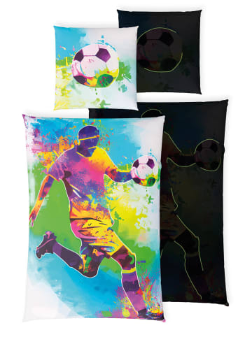 Carpe Sonno Kinder Bettwäsche Fussball Jungen + 10 Spiele