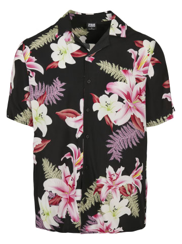 Urban Classics Short Sleeve Shirt in darkjungle
