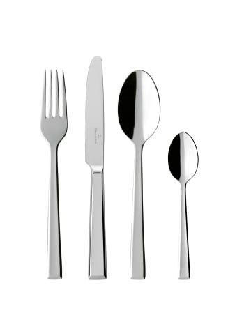 Villeroy & Boch 144er Set Tafelbesteck Victor silber in silber
