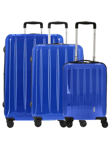 Check.In London 2.0 Trolley-Set 3tlg. in blau