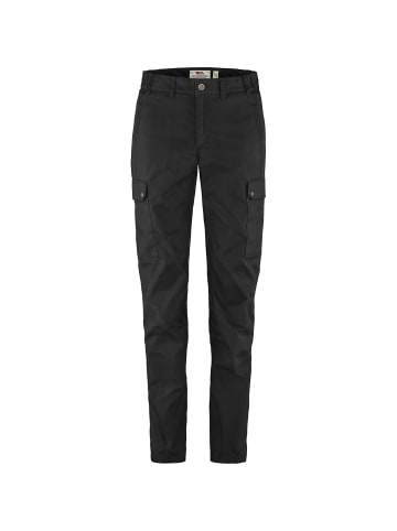 FJÄLLRÄVEN Freizeithose Stina in Schwarz