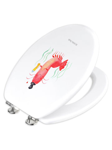 Mr. & Mrs. Panda WC Sitz Hummer Weizen ohne Spruch in Weiß