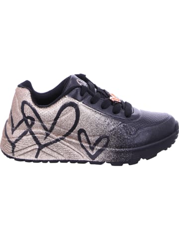 Skechers Schnürhalbschuh in schwarz