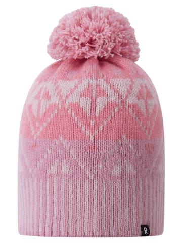 Reima Beanie " Pohjoinen " in Grey Pink