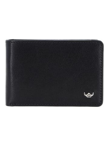 Golden Head Colorado Geldbörse RFID Schutz Leder 10 cm schwarz