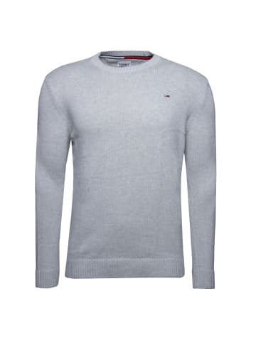 Tommy Hilfiger Pullover Tommy Jeans Essential Crew Neck in grau