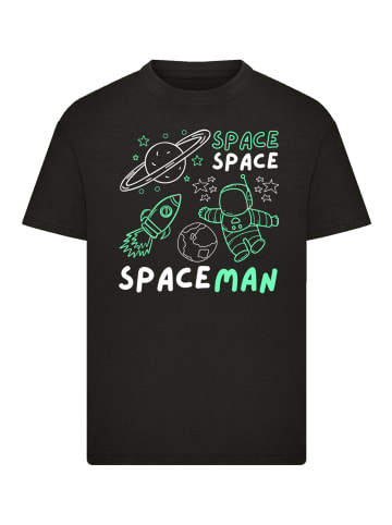 F4NT4STIC T-Shirt Spaceman Abenteuer in schwarz