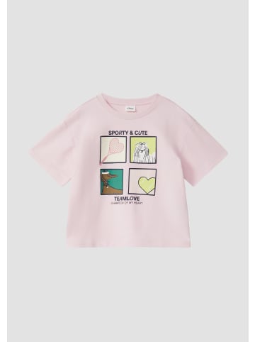 s.Oliver T-Shirt in 4117_zartrosa