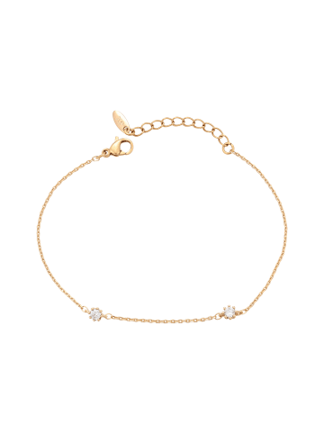 faina Women Bracelet With Rhinestones in Rose Gold