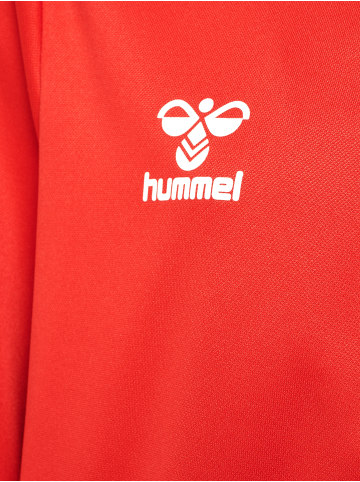 Hummel Hummel Sweatshirt Hmlessential Multisport Unisex Kinder Atmungsaktiv Feuchtigkeitsabsorbierenden in TRUE RED