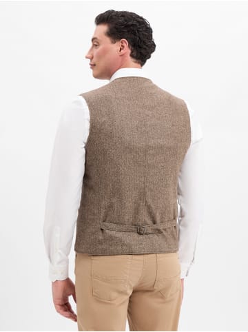 CARL GROSS Weste in braun - 0002