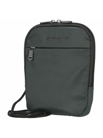 Stratic Pure Body Bag - Umhängetasche 21 cm RFID (dark green) in dark green