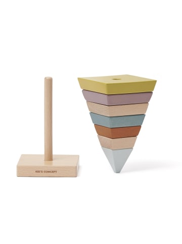 Kids Concept Stapelpyramide Neo in Bunt ab 12 Monate