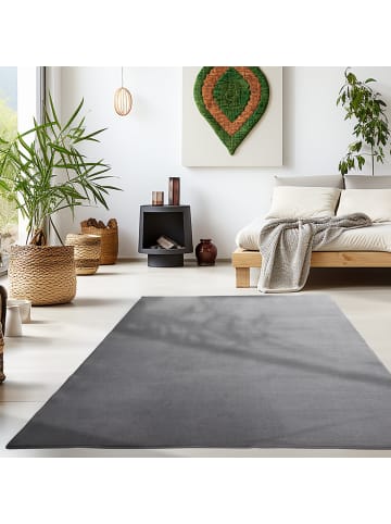 Teppich Boss Kurzflor Teppich Silvia Grau