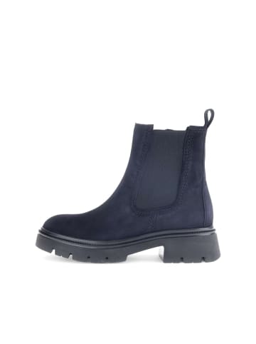Gabor Chelsea Boots in blau