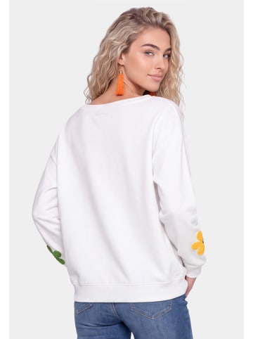 IZIA Women Sweatshirt in White