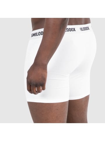 SMILODOX Modal Boxershorts 3er Pack in Weiß