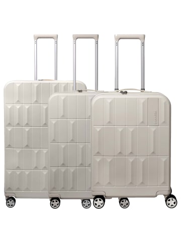 travelite Panello - 4-Rollen-Trolley Set 3tlg. (night sky) in ivory
