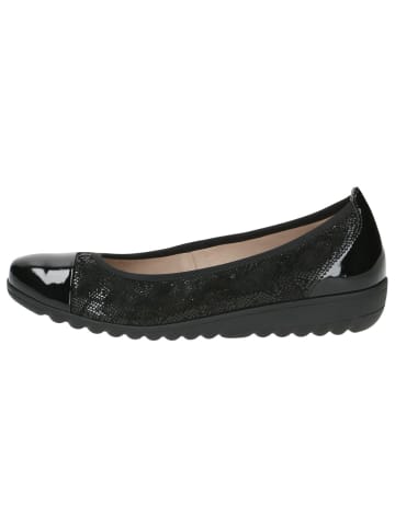 Caprice Ballerina in BLACK COMB