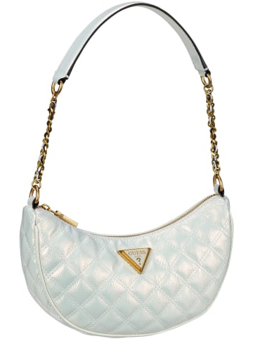 Guess Abendtasche Giully Top Zip Shoulder Bag in Ivory Shiny