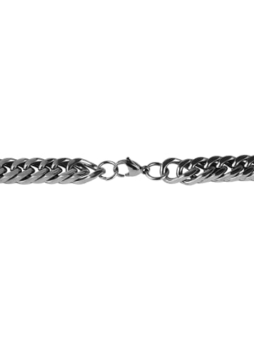 Adeliás Herren Halskette aus Edelstahl 50 cm in silber