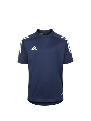 adidas Performance Trainingsshirt Condivo 20 in dunkelblau / weiß