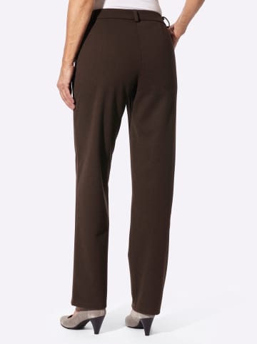 WITT WEIDEN Stoff-Hose in schoko
