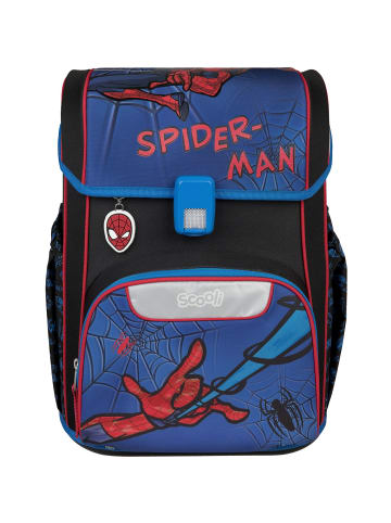 SCOOLI EasyStart Schulranzen Set 5-tlg. Spider-Man in blau