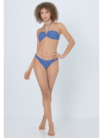 LSCN BY LASCANA Bandeau-Bikini in graphic blue