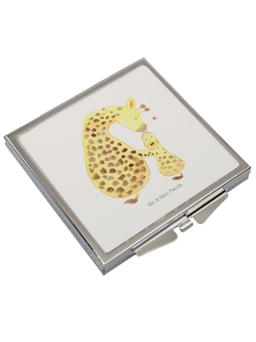 Mr. & Mrs. Panda Schminkspiegel Giraffe Kind ohne Spruch in Weiß