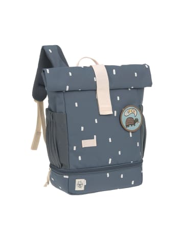 Lässig Lässig Kinderrucksack - Mini Rolltop Backpack Happy Prints midnight blue