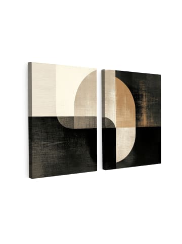 OnlyWow Leinwandbild 2er Set