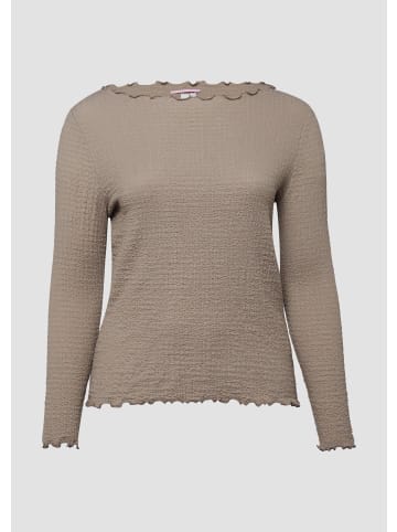 QS T-Shirt in 9625_braun