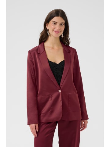 Cream Blazer CRCocamia Feminine in Zinfandel