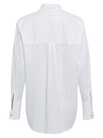 Marc Aurel Langarmbluse für Damen in weiß